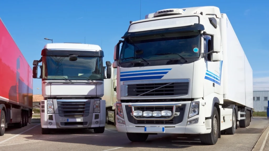 large semi trucks
